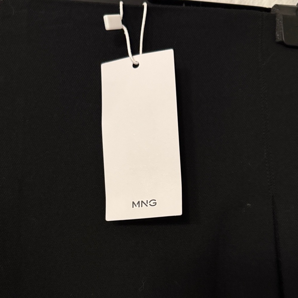 NWT Mango Black pleated mini Skirt, sz 0 - Picture 5 of 15
